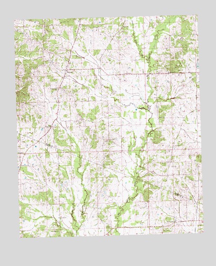 Ebenezer, MS USGS Topographic Map