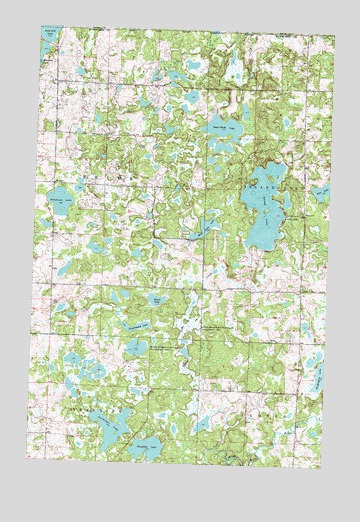 Ebro NW, MN USGS Topographic Map