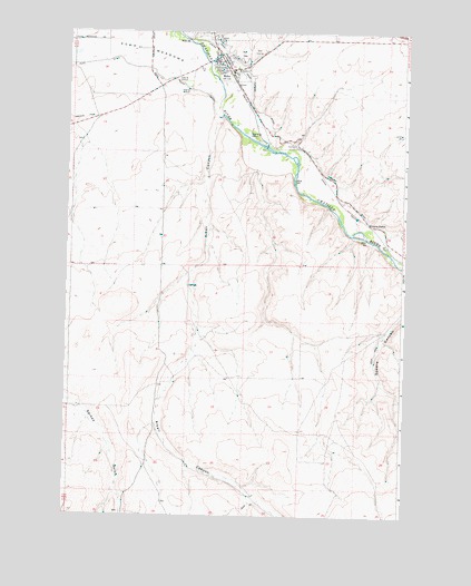 Echo, OR USGS Topographic Map