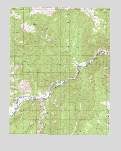 Echo, CO USGS Topographic Map