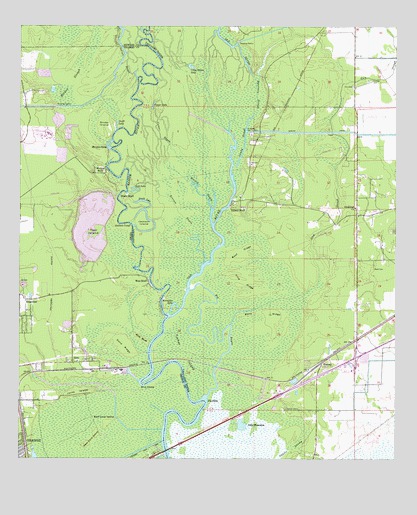 Echo, TX USGS Topographic Map