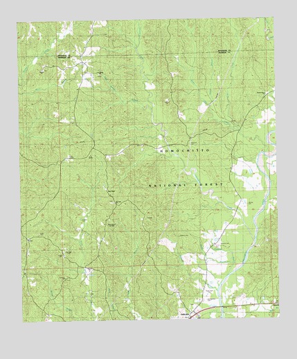 Eddiceton, MS USGS Topographic Map