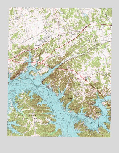 Eddyville, KY USGS Topographic Map