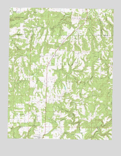 Eddyville, IL USGS Topographic Map