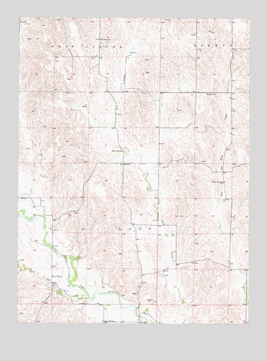 Eddyville NE, NE USGS Topographic Map