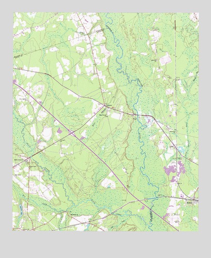 Eden, GA USGS Topographic Map