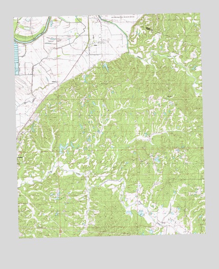 Eden, MS USGS Topographic Map
