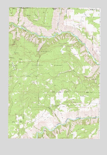 Eden Ridge, OR USGS Topographic Map