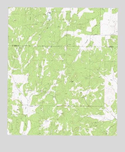 Eden SW, TX USGS Topographic Map