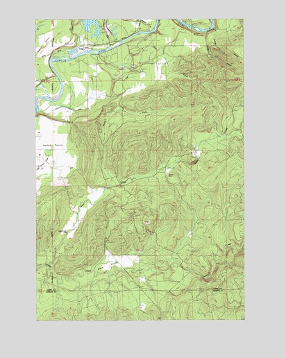 Eden Valley, WA USGS Topographic Map