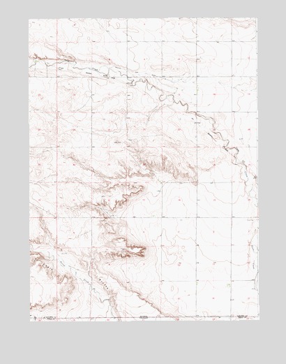 Arcola, WY USGS Topographic Map