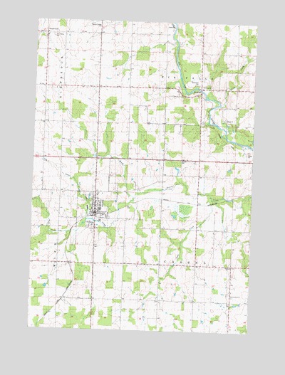 Edgar, WI USGS Topographic Map