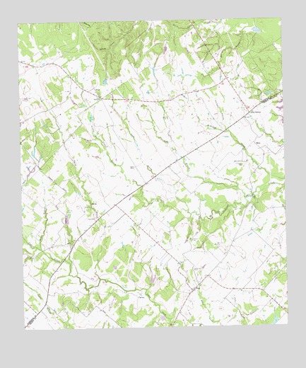Edge, TX USGS Topographic Map