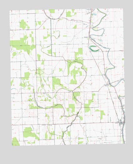 Arcola, MS USGS Topographic Map