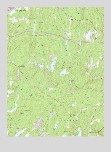 Edgemere, PA USGS Topographic Map