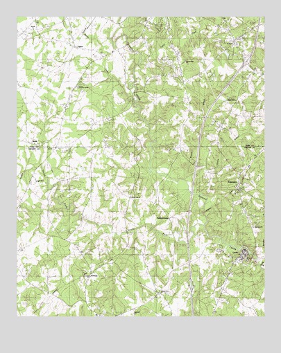 Edgemoor, SC USGS Topographic Map