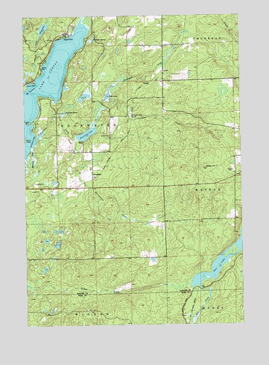 Edgewater, WI USGS Topographic Map