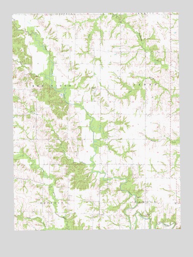 Edina SE, MO USGS Topographic Map