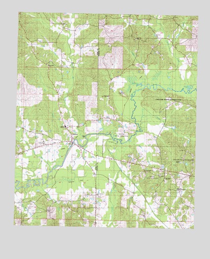 Edinburg, MS USGS Topographic Map