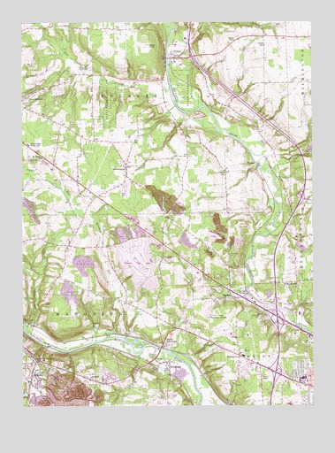 Edinburg, PA USGS Topographic Map