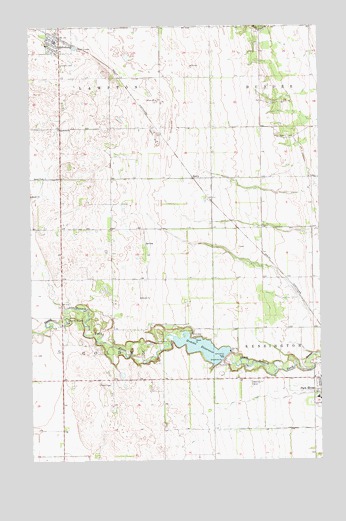 Edinburg, ND USGS Topographic Map