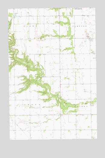 Edinburg NW, ND USGS Topographic Map