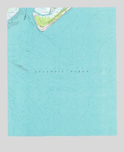 Edisto Beach, SC USGS Topographic Map