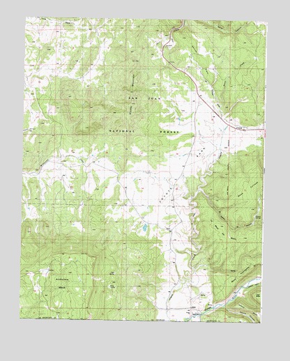 Edith, CO USGS Topographic Map