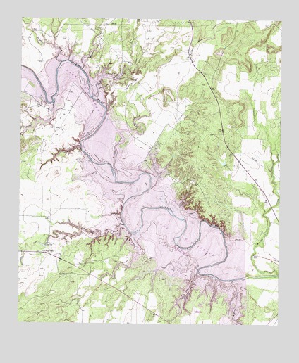 Edith, TX USGS Topographic Map