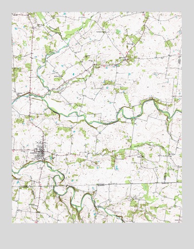 Adairville, KY USGS Topographic Map