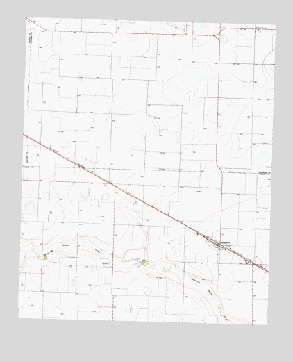 Edmonson, TX USGS Topographic Map
