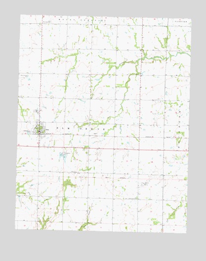 Edna, KS USGS Topographic Map
