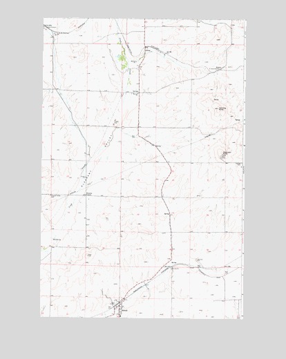 Edwall, WA USGS Topographic Map