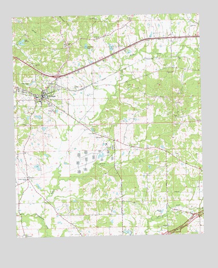 Edwards, MS USGS Topographic Map