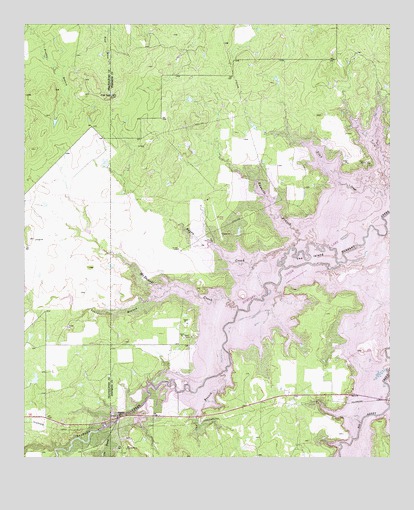 Edwards Branch, TX USGS Topographic Map
