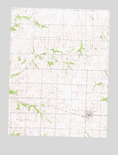 Effingham, KS USGS Topographic Map