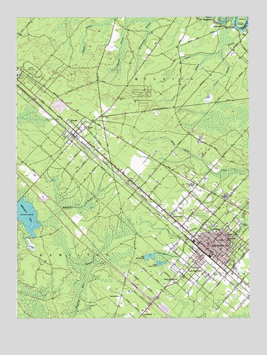 Egg Harbor City, NJ USGS Topographic Map