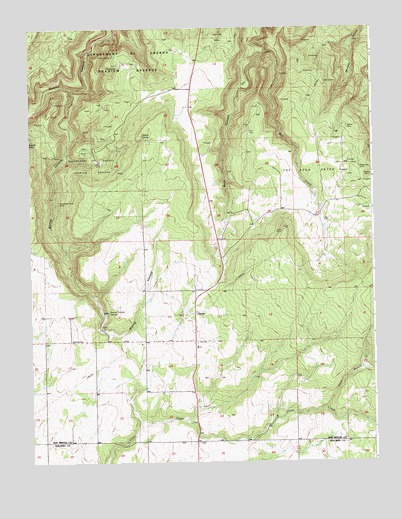 Egnar, CO USGS Topographic Map