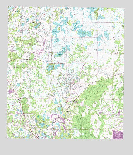 Ehren, FL USGS Topographic Map
