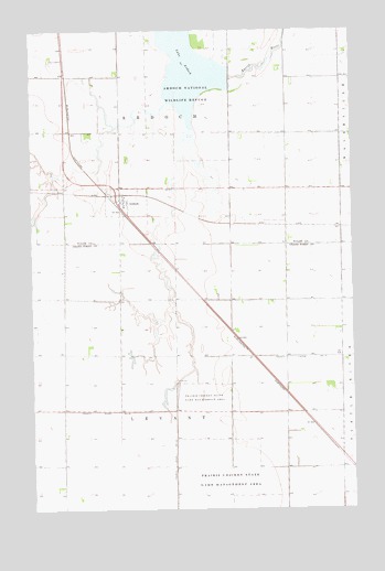 Ardoch, ND USGS Topographic Map