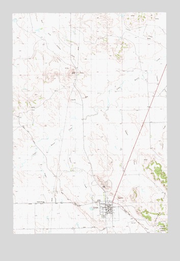 Ekalaka, MT USGS Topographic Map