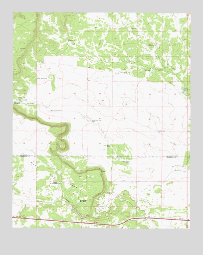 El Cabo, NM USGS Topographic Map