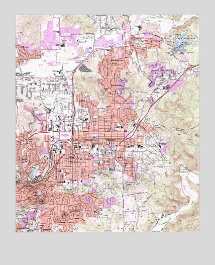 El Cajon, CA USGS Topographic Map