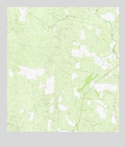 El Chapote Creek, TX USGS Topographic Map