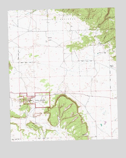 El Morro, NM USGS Topographic Map