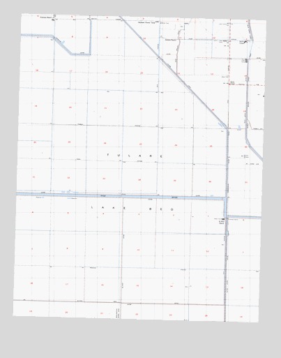 El Rico Ranch, CA USGS Topographic Map