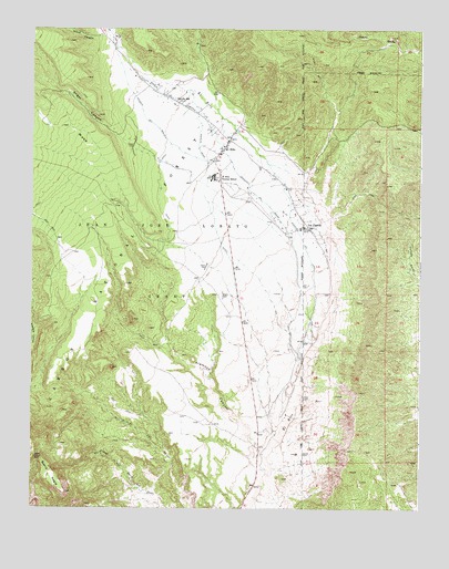 El Rito, NM USGS Topographic Map