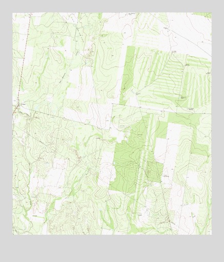 El Sauz, TX USGS Topographic Map