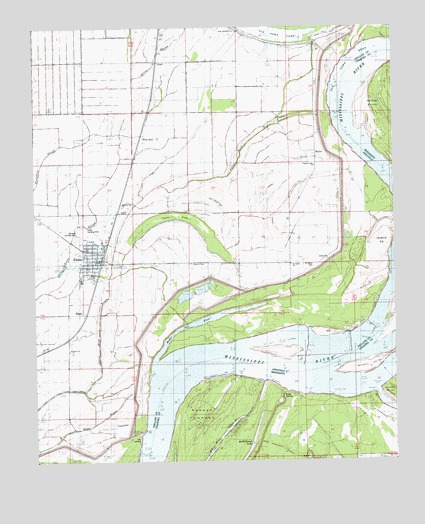 Elaine, AR USGS Topographic Map