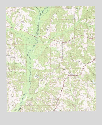 Elamville, AL USGS Topographic Map